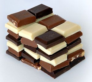 chocolate Dark Chocolate, Milk Chocolate, White Chocolate