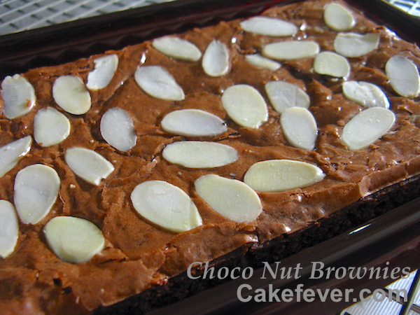 Choco Nut Brownies - Cakefever