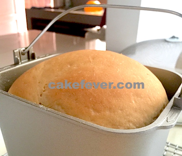 Roti tawar dengan breadmaker